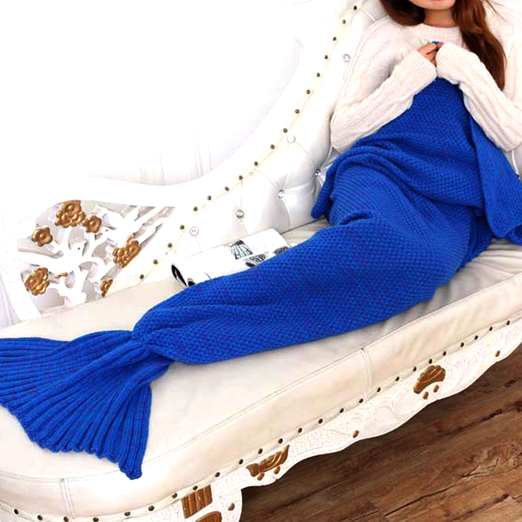 Blue Mermaid Blanket