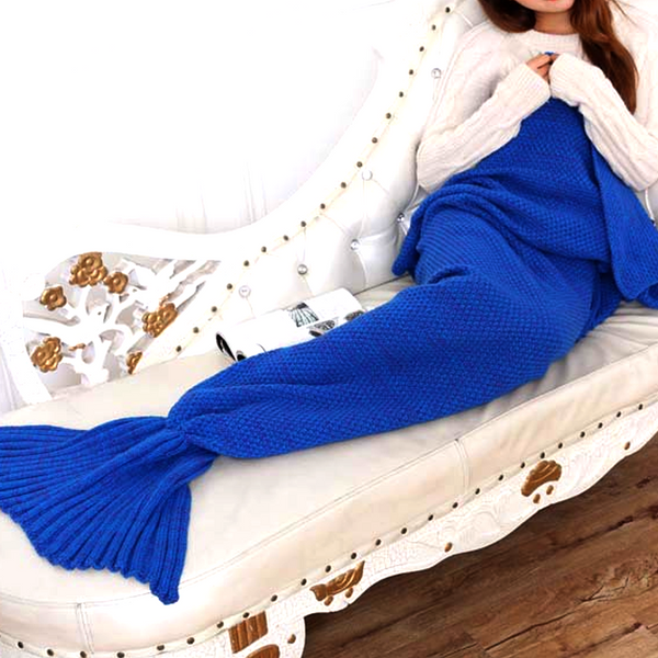 Blue Mermaid Blanket