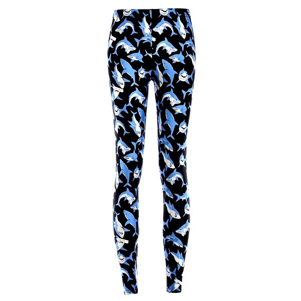 Shark Leggings - Black