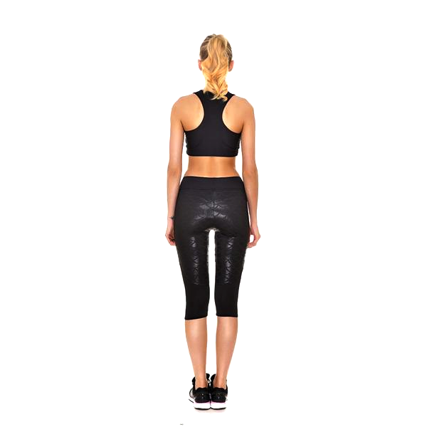 Mermaid Fitness Shorts - Black