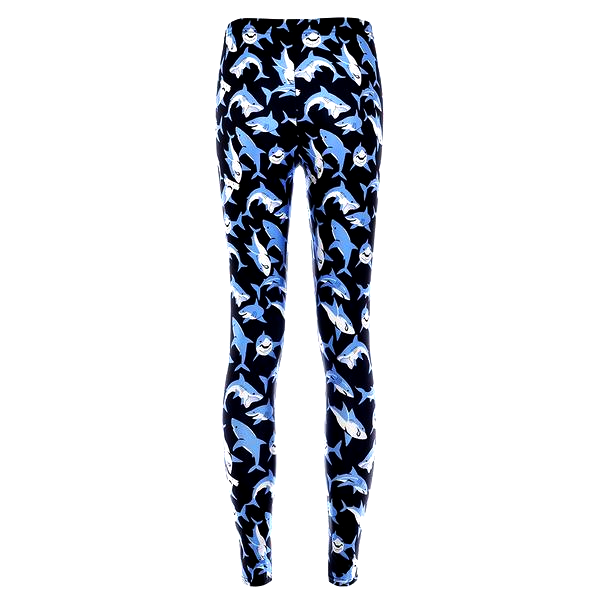 Shark Leggings - Black