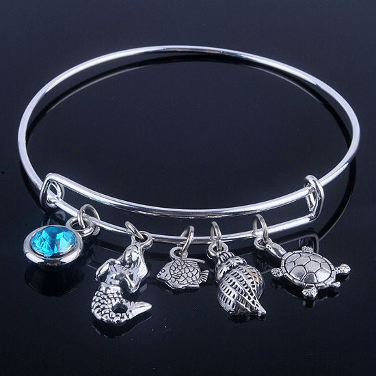 Starfish Aquatic Bracelet - Assorted Charms
