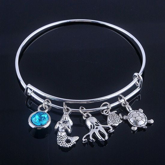 Starfish Aquatic Bracelet - Assorted Charms