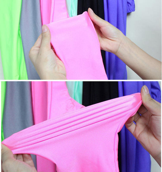 Solid Color Leggings - Hot Pink